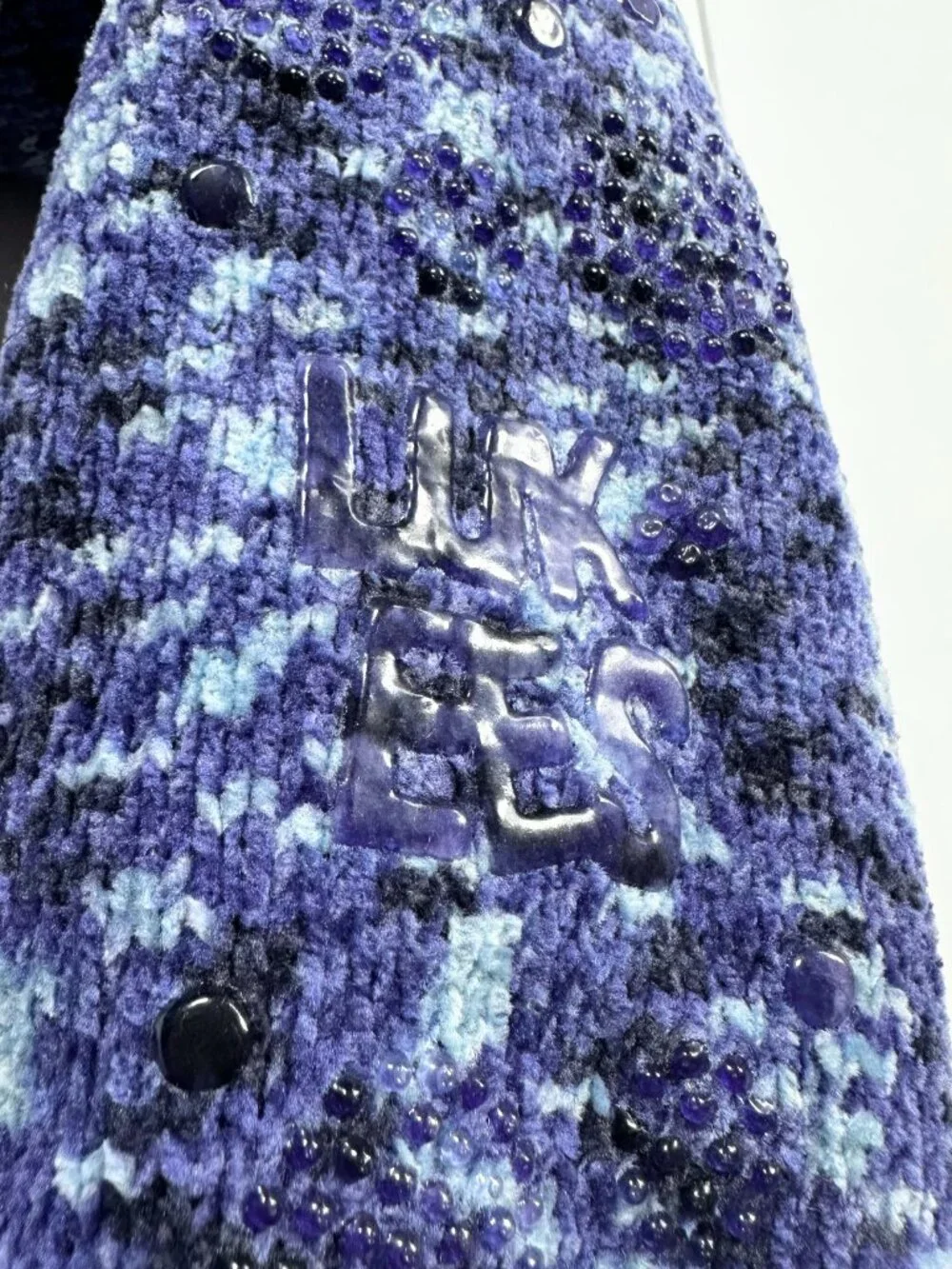 Muk Luks Slipper Socks L/XL (8 X 10)‎ Infused Blue/Purple/Multi Colored NWT